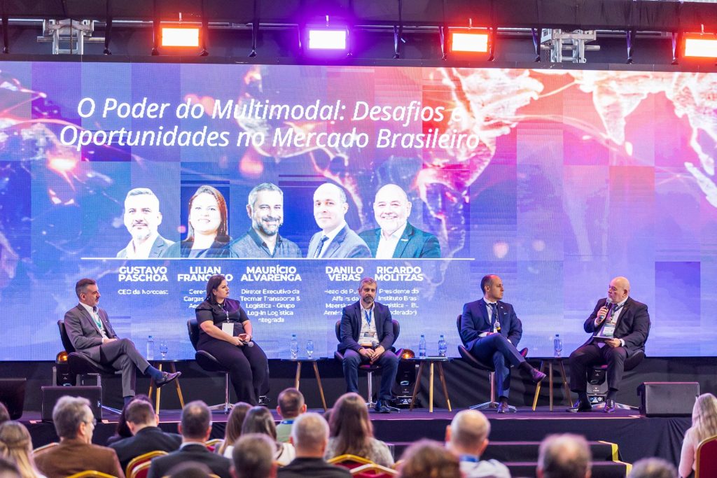 painel o poder da multimodalidade durante a Logistique 2024